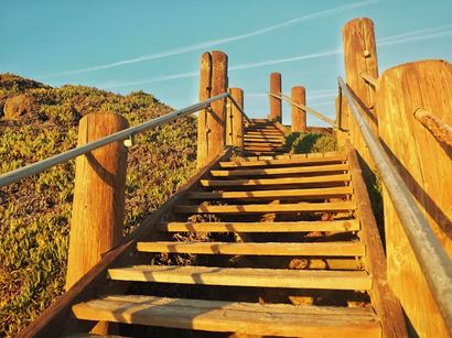Carpinteria bluffs and beach