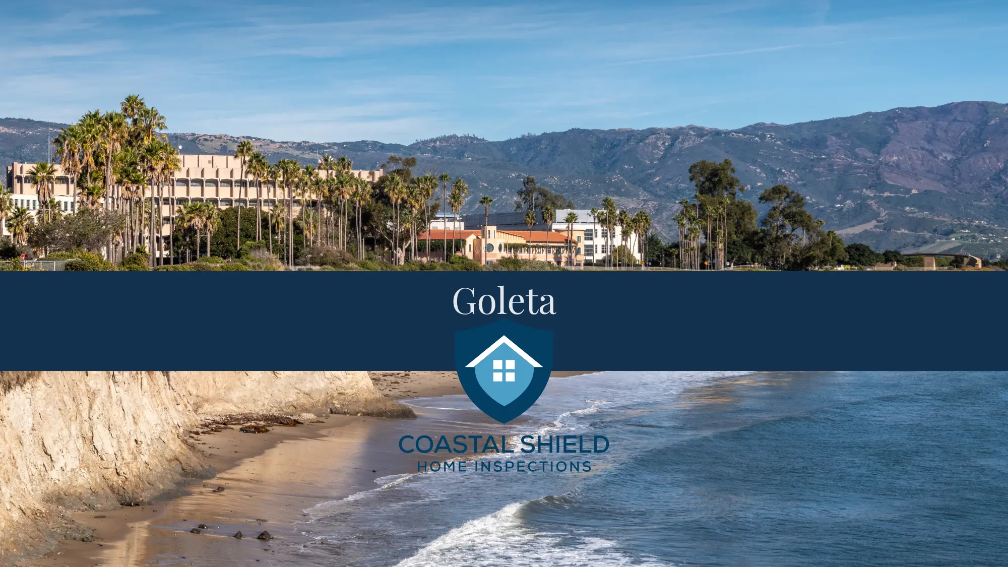 Hero image for Goleta home inspection services.