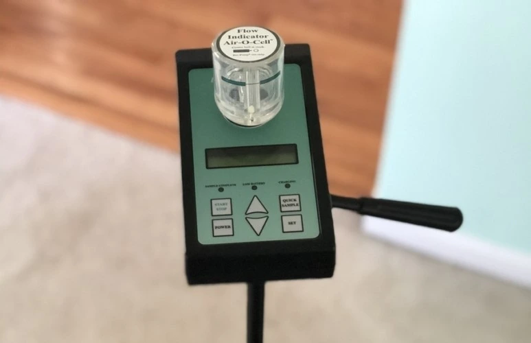 Mold testing equipment and lab analysis report