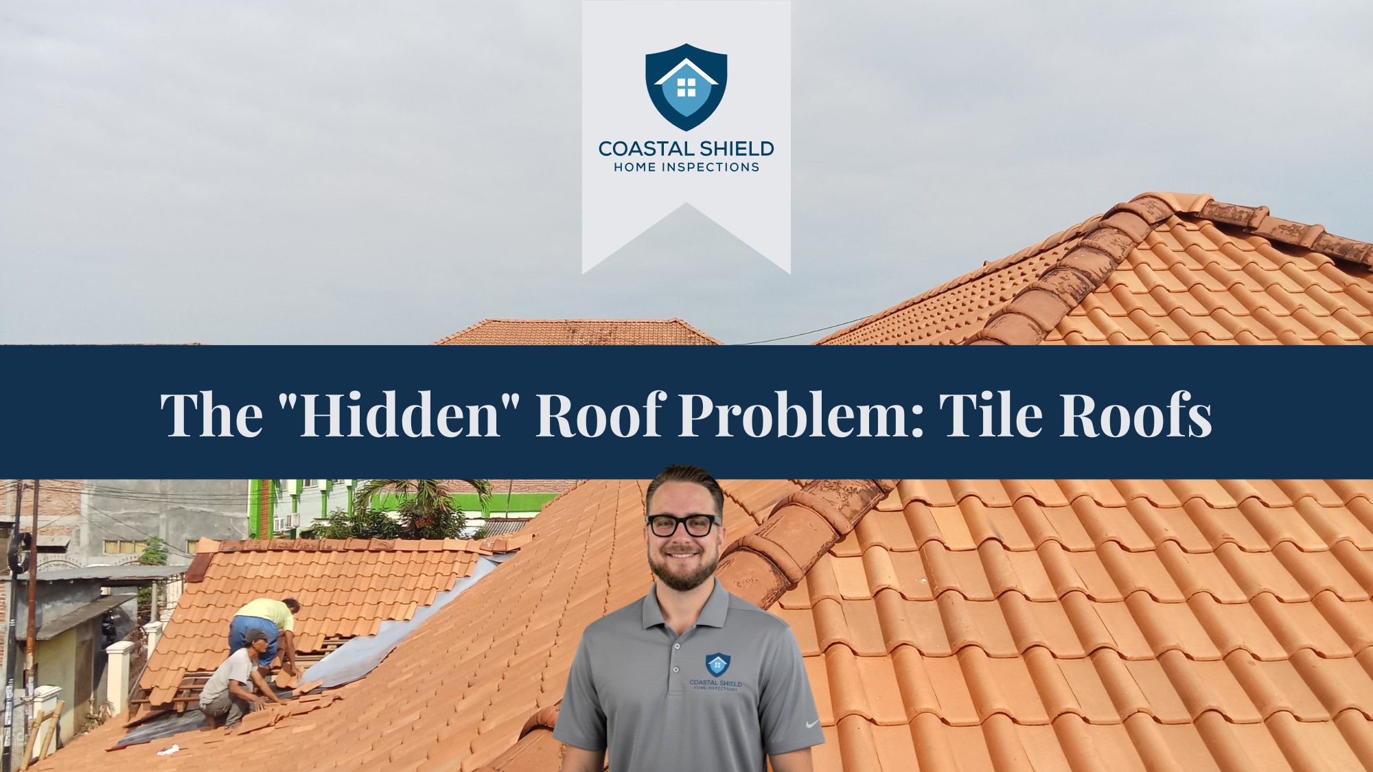 A beautiful Spanish tile roof in Santa Barbara with hidden underlayment issues.
