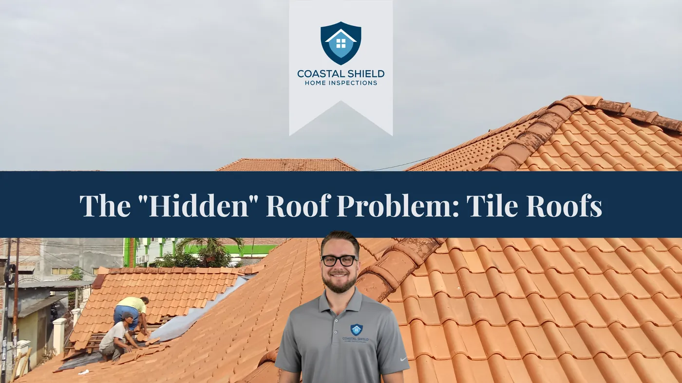 A beautiful Spanish tile roof in Santa Barbara with hidden underlayment issues.